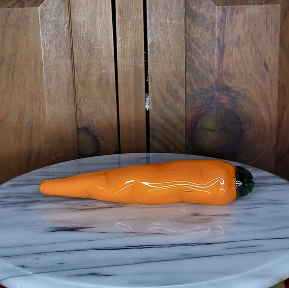 Orange Ceramic Carrot Decor - Picture 5 of 9